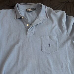 Polo by Ralph Lauren Men's Sky Blue Polo Shirt